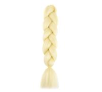 ZOAPDEBCE Human Hair Extension Tape, 100G 24 Inch Jumbo Braid Crochet Hair Extension For Braids Rainbow Braiding Hair Pre Stretched Synthetic Hair For Girl(1)(613)