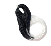 ZOAPDEBCE Human Hair Extension Tape, Braids Thin Box Braids Crochet Hair Extensions Synthetic Hair Rainbow Thin Braids Hair Bundles(4)(B21)