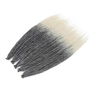 ZOAPDEBCE Human Hair Extension Tape, Handmade Synthetic Dreadlock Hair Extensions 24-36inch Long Crochet Braids Straight Natural Soft Dreadlocks(#4_24INCH)(4-613-24INCH)
