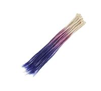 ZOAPDEBCE Human Hair Extension Tape, Locks Hair Naturel Crochet Hair Handmade Dreadlocks Hair Synthetic Braiding Hair for Women and Men(4)(Z3 11)