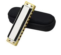 ZOAPDEBCEDiatonic Harmonica for Children& Adults, 10 Hole Diatonic Harmonica Standard 10 Hole For Harmonica Professional Beginners To Practice harmonica Beginners(Tone-D)