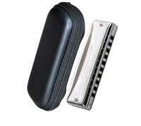 ZOAPDEBCEDiatonic Harmonica for Children& Adults, Students Learn Harmonica 10-Hole Diatonic Harmonica Professional Harmonica Key Of C harmonica Beginners(F)