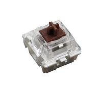 Zoazr 100pcs Mechanical Keyboard Switches, Brown, Compatible with MX Switch Key Switch, CIY Sockets, SMD 3pin Thin Pins, Dedicated Shaft Body, Black, Blue, Brown, Red