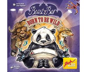Zoch 601105143 Beasty Bar Born to be Wild - The Character Card Game - Can be Played & Combined Independently - for 2 to 4 Players, Strategy Game, for Children from 8 Years