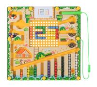 Zocipro Magnetic Color and Number Maze, Wooden Montessori Toys for 2 3 4 5 Year Olds, Fine Motor Skills Toys Educational Toys, Color Sorting Games Gifts for Kids Boys Girls Christmas Birthday