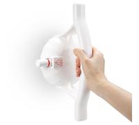 Zocipro Suction Grab Rails for Bathroom, Anti-Slip Suction Shower Grab with Warning Design, Strong Vacuum Suction Safety Shower Handle Mobility Aids for Elderly, Seniors, Disabled, Injuries