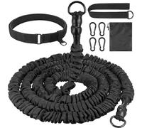 Zocipro Swimming Training Belt, Swim Belt Resistance Belt 2.5-7.5M, Stationary Swimming Tether with Strap and Adjustable Belt for Adults, Kids, Swimming Pool