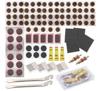 ZOCONE 103-Piece Bicycle Repair Kit Set, Bicycle Repair Kit, Bicycle Inner Tube Patch, Self-Adhesive for Cyclists, Motorcycles, Tyre Puncture