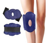 ZOCONE Knee Ice Pack Wrap Hot and Cold Gel Packs Reusable Knee with 20x25cm Bag, Ice Pack for Knee Fast Pain Relief 15.5x24cm Ice Gel Pack for Knee Injuries, Arthritis, Bursitis, Swelling, Joint Pain