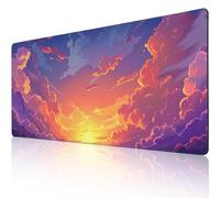 ZOCOZY 48 x 24 Inches Cute Desk Mat Kawaii Pink Purple Desk Pad Anime 3XL Large Mouse Pad Big Full Desk Gaming Mousepad Laptop Computer Keyboard Mouse MatDesk Decor Desk Accessories