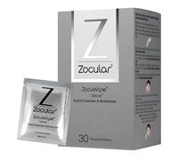 Zocular - Zocuwipe Eyelid Wipes with Natural Okra Complex - Eyelid Cleanser and Moisturizer Pads - Eyelid Cleansing Wipes - Blepharitis Treatment - 40ct