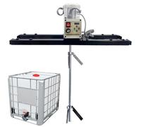 ZOCWJK 2100W Tank Mixer Machine, IBC Electric Agitator, 1 Ton/1000L Paint Stirring Machine, High Torque Paint Mixing Equipment, for Dissolver Agitator,A