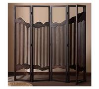 ZOCWJK 5-Panel Fence Screen Room Divider, Teahouse/Gazebo/Restaurant Foldable Temporary Door Partition, for Preventing Dogs Cats from Passing Through, 6ft Tall (1pcs-5 Panel- 180cm/5.9ft Tall