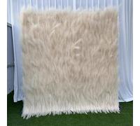 ZOCWJK Artificial 3D Flowers Wall Panel Backdrop, Flowers Photo Background Wall Panels Artificial Flower Panel Photo Background Rose Flower Backdrop(1x1m