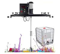 ZOCWJK Commercial Paint Stirring Machine, 2000W Electric Tank Mixer Machine, Air Agitator Paint Mixer Tool for Dissolver Agitator,A