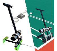 ZOCWJK Floor Tape Applicator, Lane Marking Applicator, Tape Marking Machine Hand-Push, Tape Pasting Machine, Masking Tape Applicator Dispenser, for Line Marking/Spray Painting(