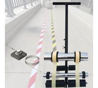 ZOCWJK Floor Tape Applicator, Painter Masking Tape Pasting Machine, Masking Tape Dispenser Painting Tool, Floor Marking Tool, for Line Marking/Spray Painting(