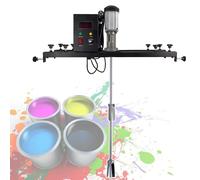 ZOCWJK IBC 980W Electric Mixer Professional Paint Stirrers with Controller Stirring Machine for Powder Dissolution Crystal Dissolving A,A