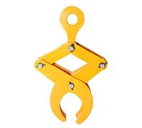 ZOCWJK Pallet Puller Steel Yellow Pallet Puller Clamp, Pallet Grabber Hook Puller Tool for Forklift Chain, Capacity Pallet Grabber for Warehouses and Manufacturing (1T