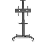 ZOCWJK Rolling TV Stand, Mobile TV Cart, Television Stands On Wheels, TV Riser TV Mounts, Stands & Turntables, Trolley Floor Bracket(
