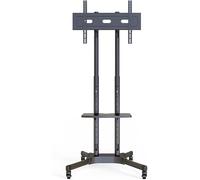 ZOCWJK Rolling TV Stand, Mobile TV Cart, TV Screen Universal Bracket, TV Bracket Floor Mobile Cart(