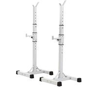 ZOCWJK Squat Rack Pull-Up Bars Squat Rack Bench Press Men's Fitness Barbell Rack Multifunctional Shelf Adjustable Bracket Home Indoor Gym Strength Training Stand Only Sell Shelves Squat r