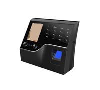 ZOCWJK Time Clock, Dynamic Face Recognition Attendance System, Employee Work Attendance Fingerprint Access Control Attendance Machine,for Small Business(