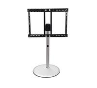 ZOCWJK Universal TV Stand tv Mount TV Stand Home Floor-Mounted Integrated TVs Stand Office Conference Room Stainless Steel Heavy-Duty Vertical Display Stand ''40-85'' Inc(B