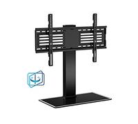 ZOCWJK Universal TV Stand TV Stand Base Desktop Adjustable TV Stand Desktop Display Hanger Universal 37"-65" Steel TV Base, Max VESA 600x400mm and Holds Up to 110lbs Tv S(