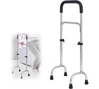 ZOCWJK Walker with Wheels, Assistance Chair for Elderly, Safety Grab Bar, Height Adjustable Cane, Mobility Aid Rail for This (