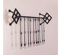 ZOCWJK Wall-Mounted Clothes Rack Floating Garment Rack Clothing Store Clothing Hanger Retail Display Clothes Racks,Heavy Duty Organizer Metal Sturdy Multi-Functional Bedroom Rac(A-100CM