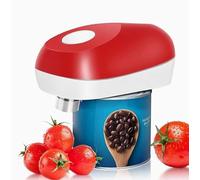 Zodazoqa 1 pcs Electric Tin Opener with Smooth Edge Cut, hoyiours One Touch Automatic Can Opener with Auto Off, Cordless Tin Opener for Arthritic Hands