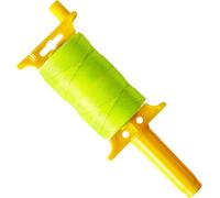 Zodazoqa 1Pcs Reloadable Line Reel,Mason Line String Line,600 Ft Length Nylon Twine,Nylon Stringfor Gardening Or Masonry Tools,Outdoor Kite，Twine String for Gardening Fluorescent(Yellow)