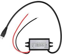 Zodazoqa 1Pcs Waterproof 12V to 5V Converter DC-DC Step Down Module Power Adapter Compatible with Raspberry Pi 4,Cellphone,Car (USB Type-C Connector)