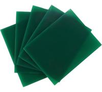 Zodazoqa 5 Pieces 2mm Thin Carving Wax Sheets Ferris Wheel Wax Jewellery Modeling for Jewelry Making Sculpting Model Crafting and Polishing DIY Jewelry Design -Green