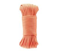 Zodazoqa 550 Paracord 100FT, Heavy-Duty Strong Rope Parachute Cord, High Strength - 5/32 in x 100 ft (4mm x 30m),Outdoor Camping Gear Tent Rope (Orange, 100ft)