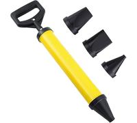 Zodazoqa Cement Caulking Gun, Professional Mortar Grouting Pump, Cement Caulking Pump, Mortar Pointing with 4 Nozzle, Multifunction Caulking Tool for Cement Lime