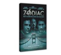 Zodiac 2007 Crime Mystery Thriller Movie Cover Poster Canvas Poster Wall Art Decor Print Picture Paintings for Living Room Bedroom Decoration Frame-style 12x18inch(30x45cm)