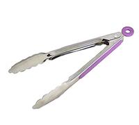 Zodiac 98659P Tongs Stainless Steel Purple Handle 23 cm/9"