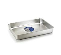 Zodiac Aluminium Bakewell Pan, Silver, 47 x 35 x 4 cm