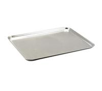 Zodiac Aluminium Baking Tray, Cast Iron, Silver, 36 x 26 x 2 cm