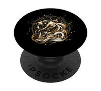 Zodiac Aquarius Horoscope Aquarius Zodiac PopSockets Swappable PopGrip