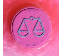Zodiac Bath Fizzers Libra - Herbal, Citrus & Floral Fragrance