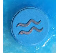 Zodiac Bath Fizzers Set - Aquarius To Pisces - Horoscope & Crystal Fragrance