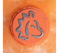 Zodiac Bath Fizzers Set - Leo Citrine & Ginger Fragrance, 2X150G
