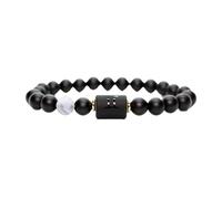 Zodiac Beaded Bracelet For Women Men, 12 Constellation Natural Stretch Gemstone Bracelet Crystal Beads Bangle Spirit Jewellery Birthday Gift Gemini