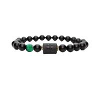 Zodiac Beaded Bracelet For Women Men, 12 Constellation Natural Stretch Gemstone Bracelet Crystal Beads Bangle Spirit Jewellery Birthday Gift Leo
