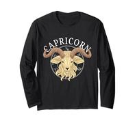 Zodiac Calendar Capricorn Long Sleeve T-Shirt