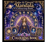 Zodiac & Celestial Mandala: Colouring Book