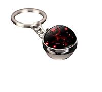 Zodiac Constellation Glow in the Dark Keychain - Personalized Horoscope Gift for Men & Women - Unique Star Sign Accessories for Keys, Bag, Backpack (All 12 Astrology Signs) (Cancer)